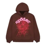 Brown-Sp5der-Web-Hoodie