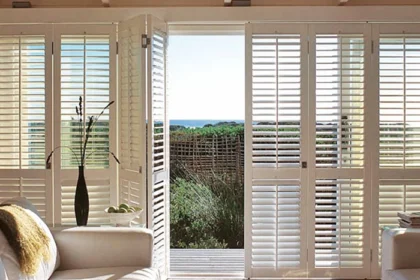 PVC plantation shutters