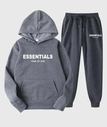 Essentials Fear of God Tracksuits Dark Grey