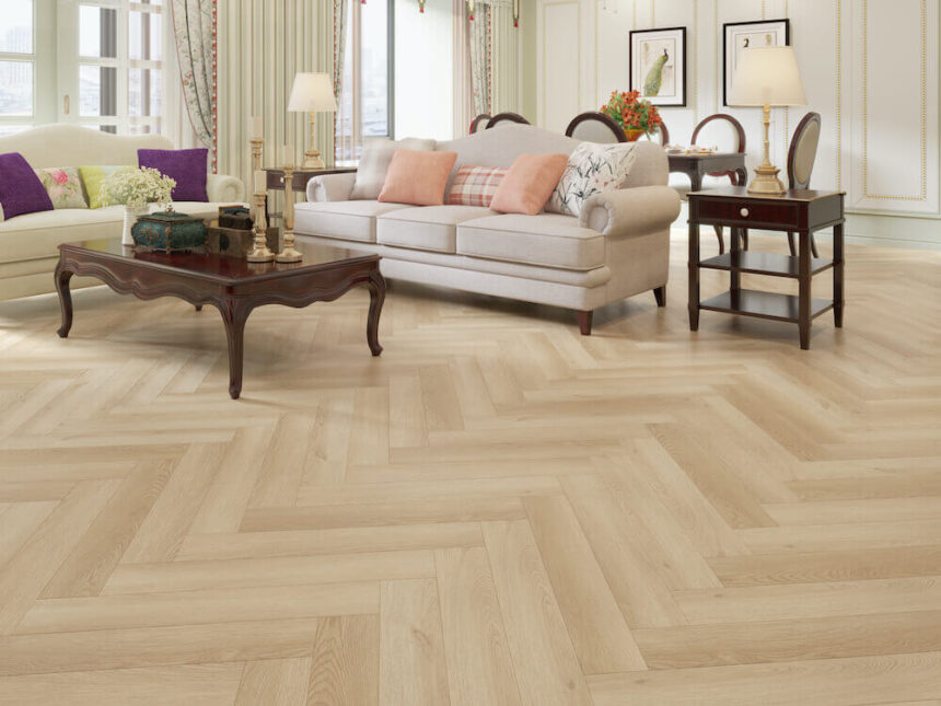 Timber parquet flooring