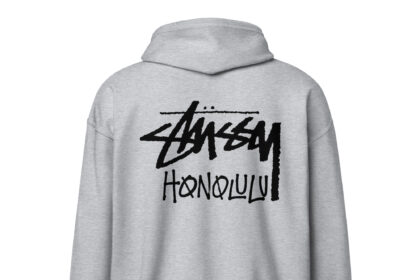 Unisex Stussy Honolulu fleece zip up hoodie4