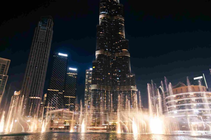 beautiful Dubai Fountains