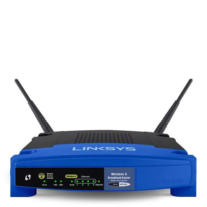 Linksys router red light