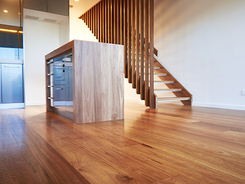 Solid timber flooring