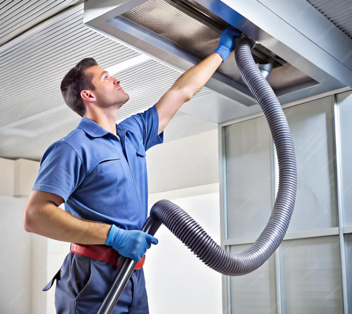 Professional air duct cleaning services