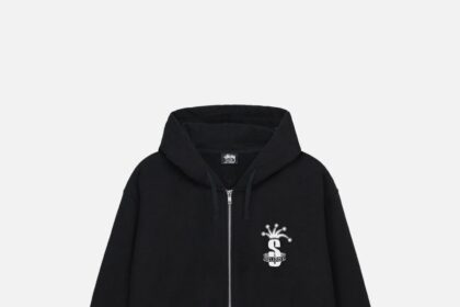 CROWN BAND ZIP HOODIE