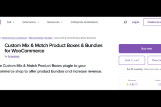 custom product boxes WooCommerce