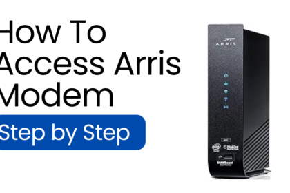 How To Access Arris Modem