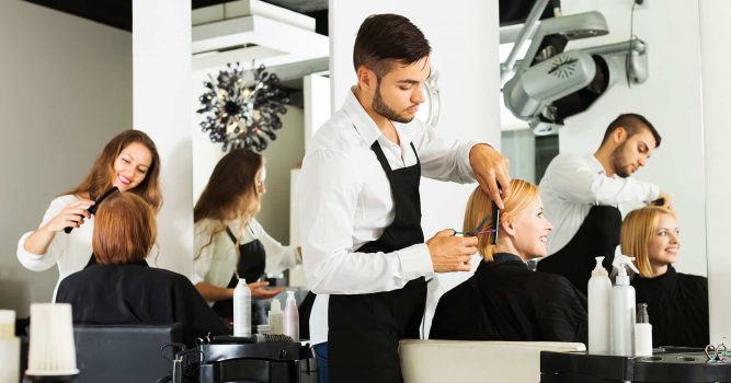 Hair Services in a Salon