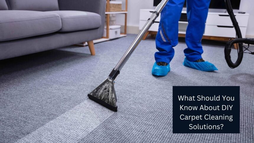 What Should You Know About DIY Carpet Cleaning Solutions