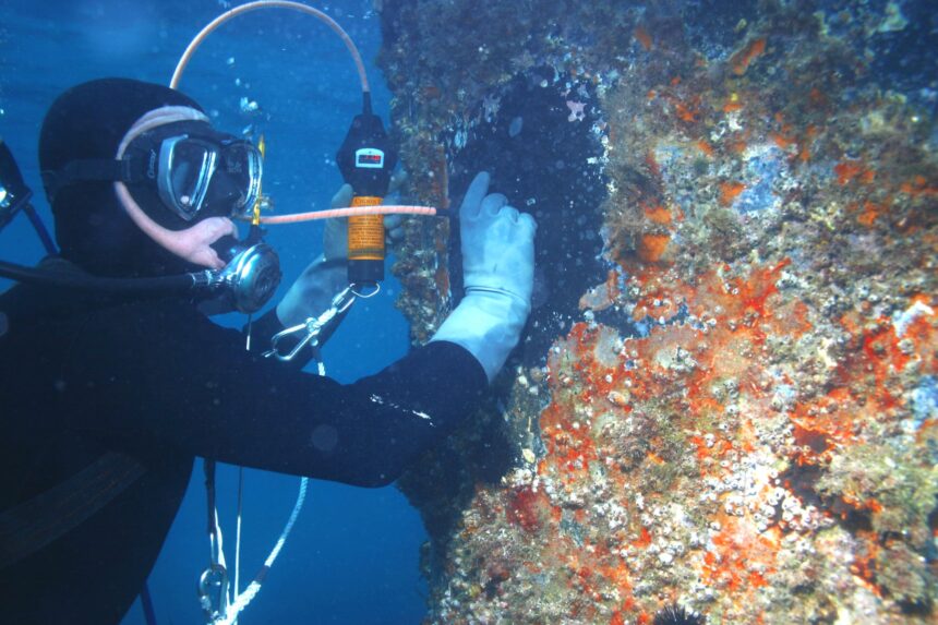 diving underwater gauge