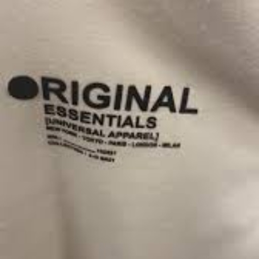 Essentials clothing