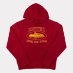 Corteiz OG Alcatraz Read Hoodie New Fashion In USA