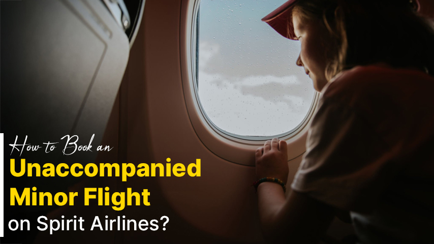 How to Book an Unaccompanied Minor Flight on Spirit Airlines?