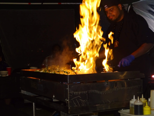 backyard hibachi