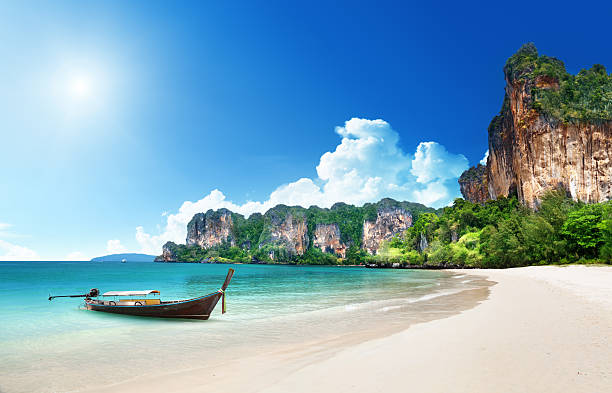 Railay beach in Krabi Thailand