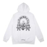 Chrome-Hearts-Hoodie-Multiple-Cross-White