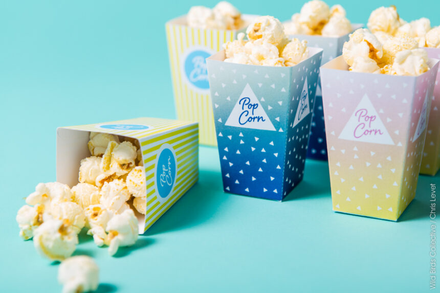 Personalized Popcorn Boxes