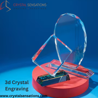 3D crystal engraving