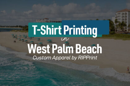 T-shirt printing services in West Palm Beach by RIPPrint