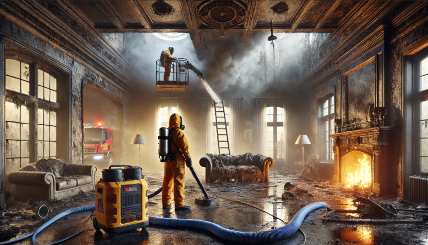 Fire damage cleaning company