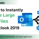 Ways to Instantly divide large PST files