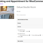 booking for woocommerce