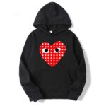 CDG-White-Dotted-Heart-Hoodie